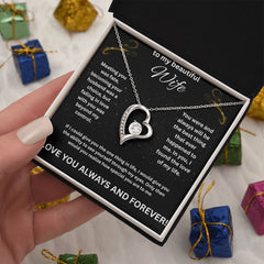 To My Beautiful Wife - Forever Necklace
